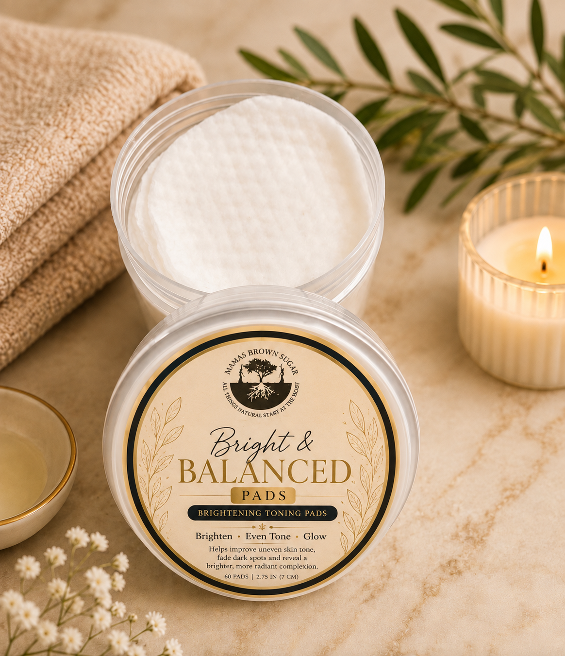 Bright & Balanced Toning Pads