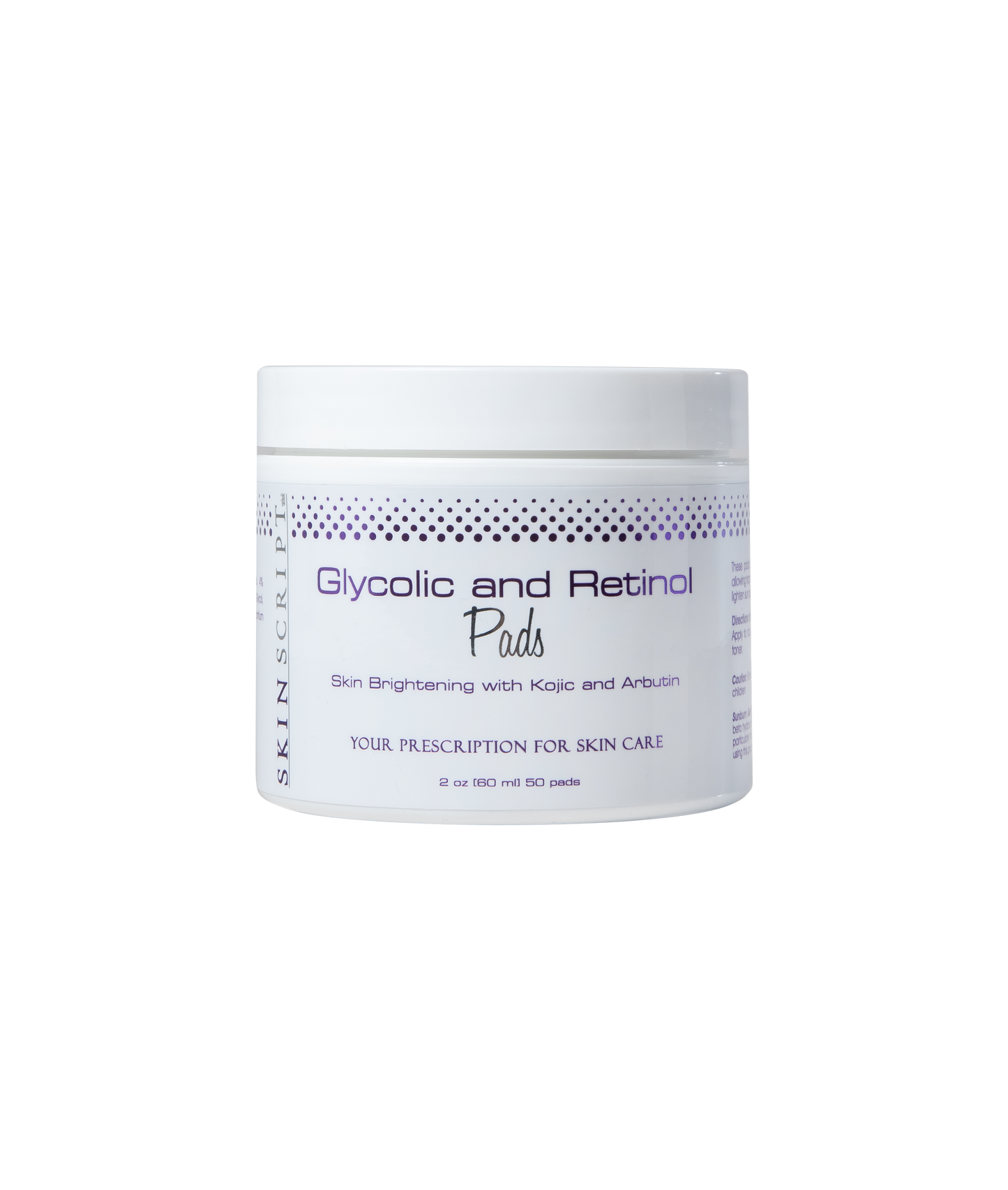 Glycolic and Retinol Pads 2 oz
