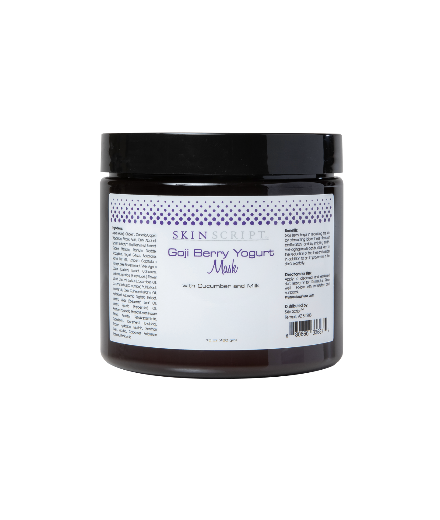 Goji Berry Yogurt Mask 16 oz