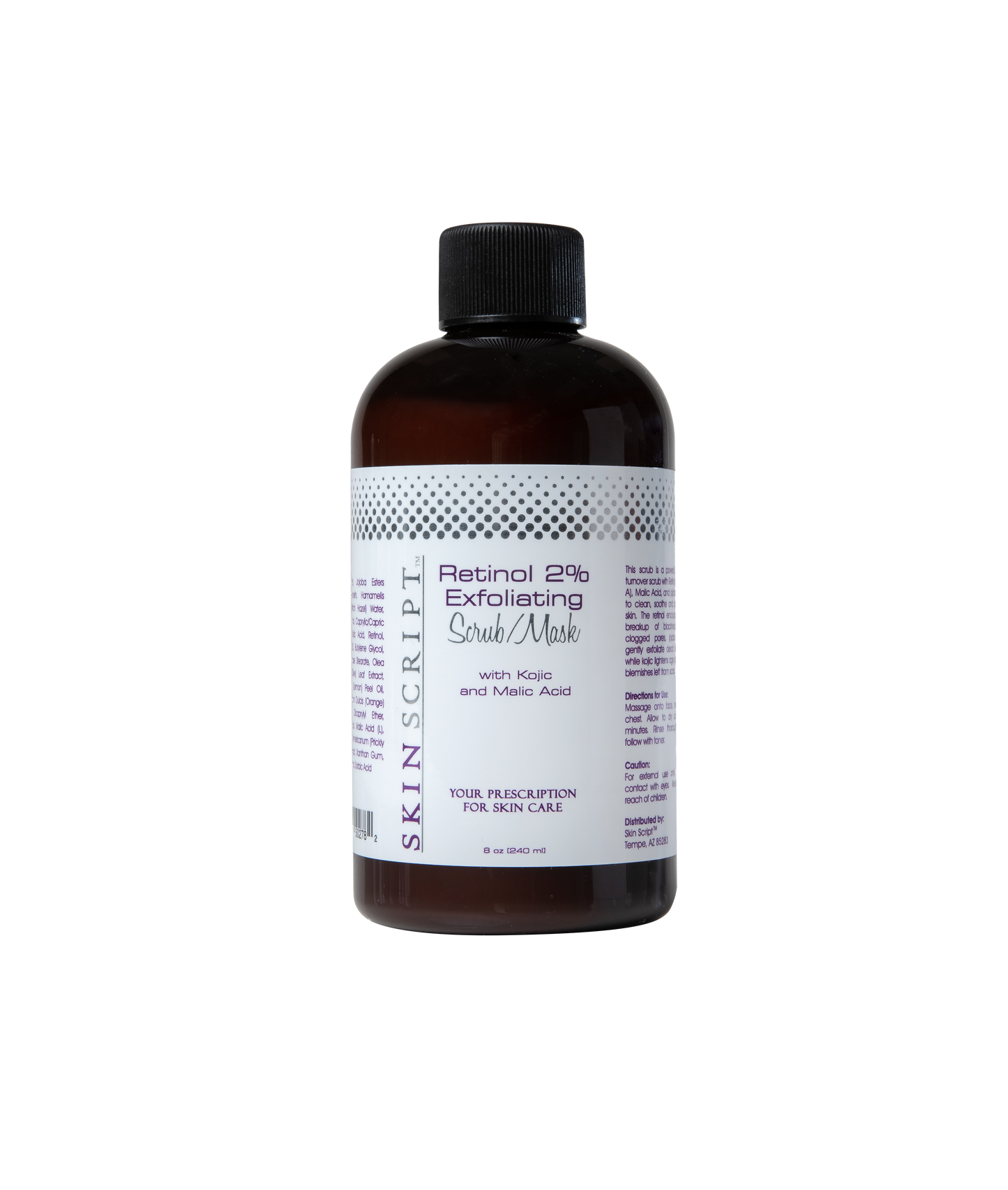 Retinol 2% Exfoliating Scrub 8 oz