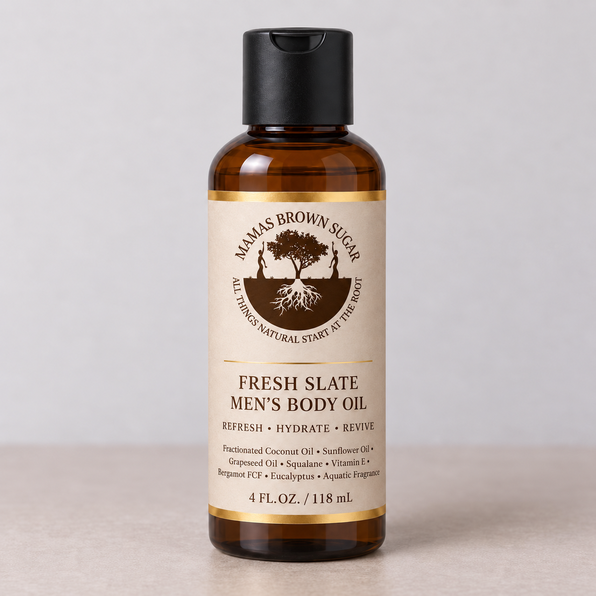 Fresh Slate Men’s Body Oil