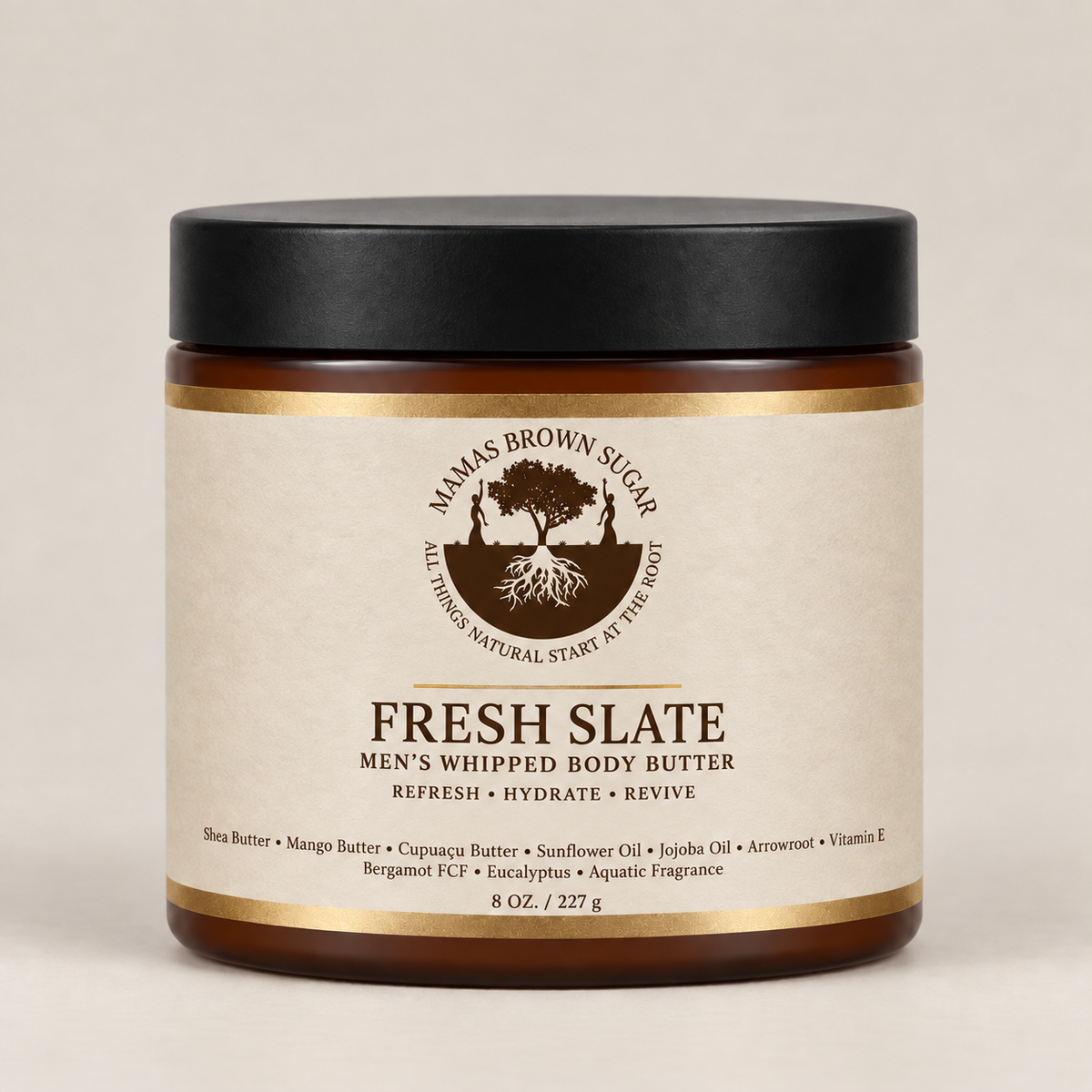 FRESH SLATE MEN’S WHIPPED BODY BUTTER