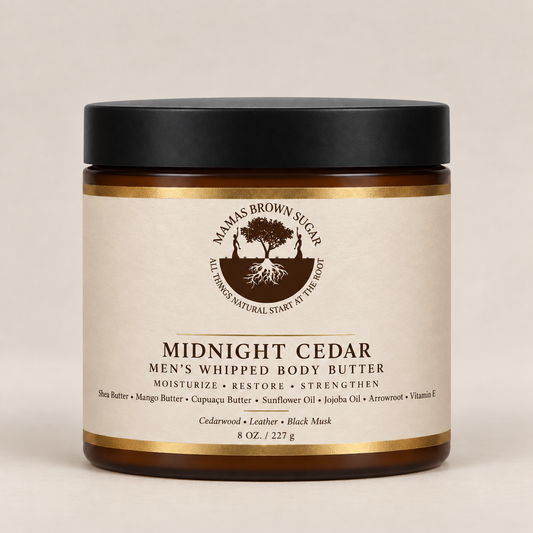 MIDNIGHT CEDAR MEN’S WHIPPED BODY BUTTER