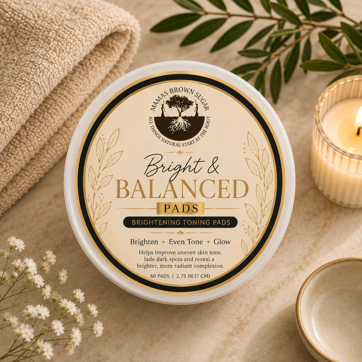 Bright & Balanced Toning Pads