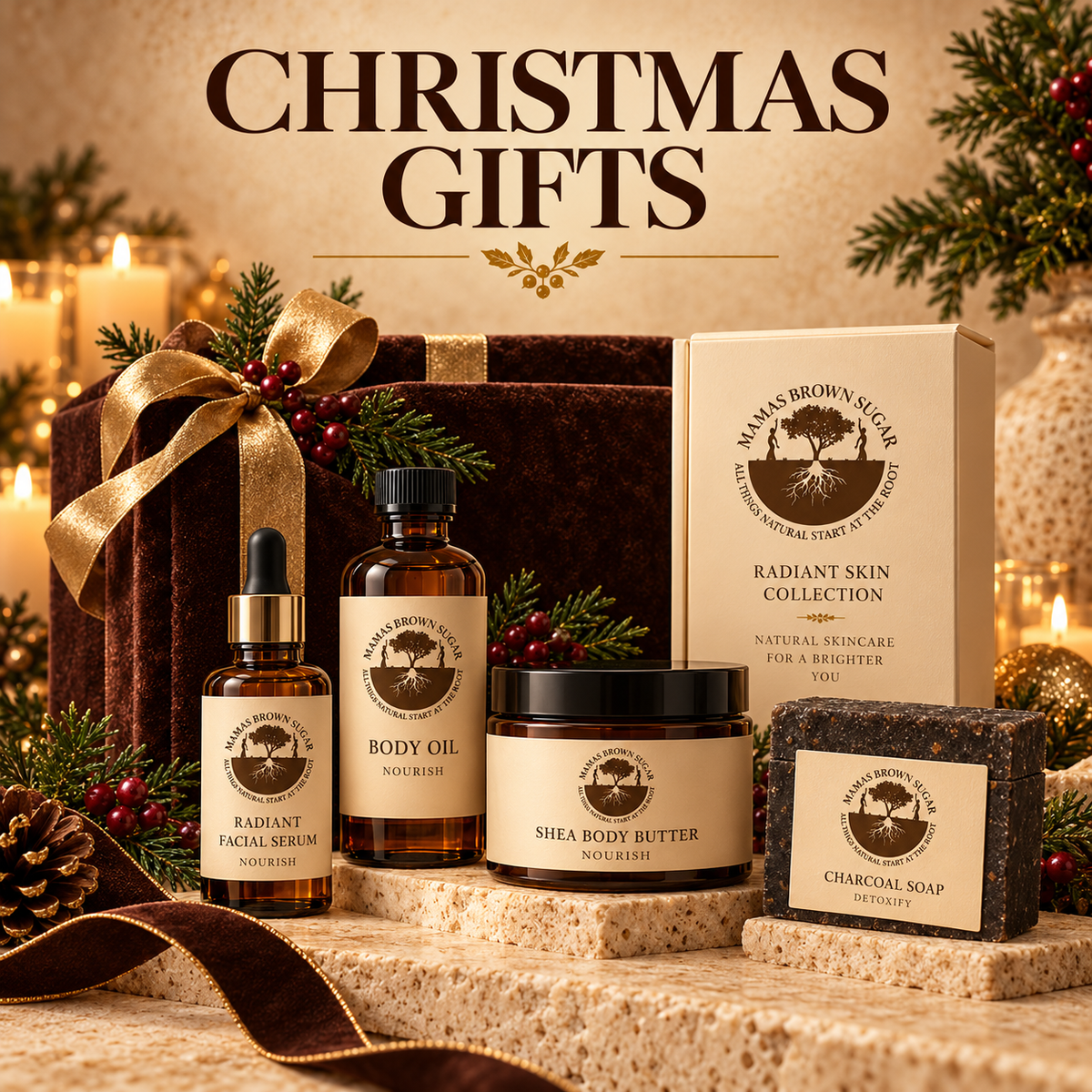 Mamas Brown Sugar luxury Christmas gifts collection