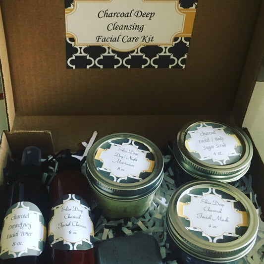 Charcoal Deep Cleansing Facial Kit