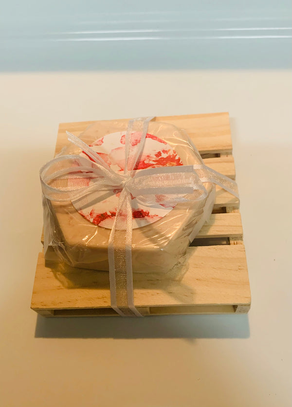 Pink Rose Clay Facial Cleansing Bar